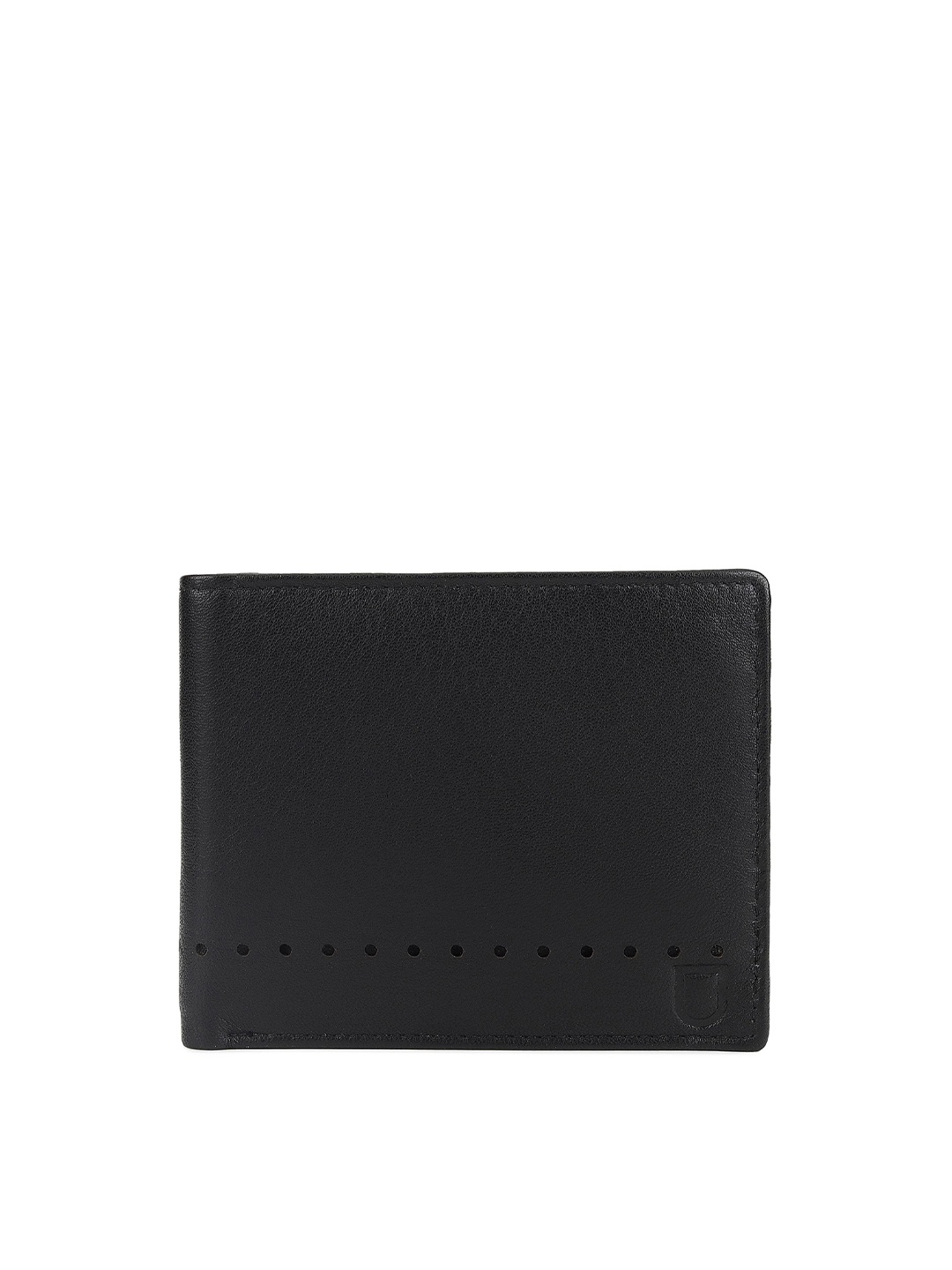

Urbano Fashion Leather Two Fold Wallet, Black