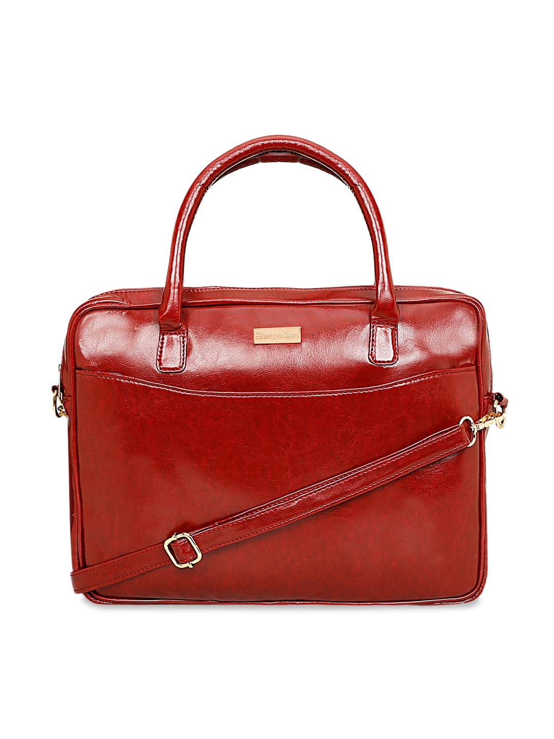 

Berrypeckers Structured Handheld Bag, Maroon