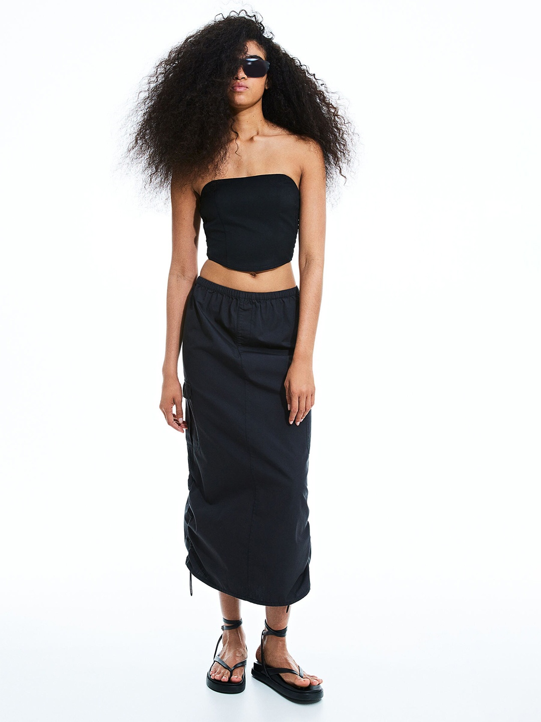 

H&M Corset Tops, Black