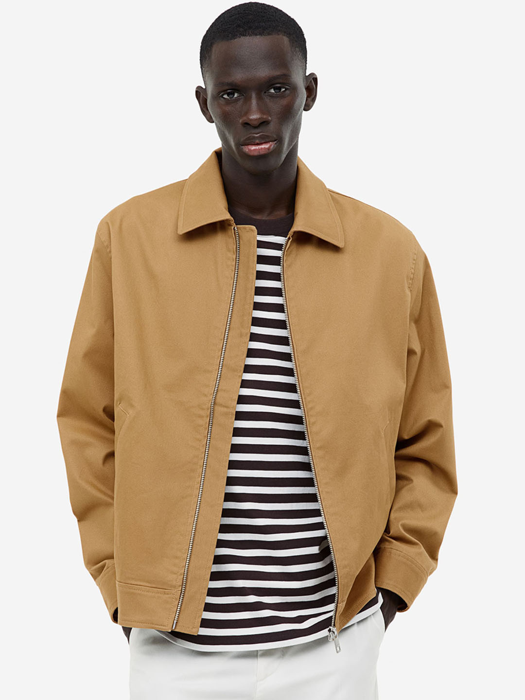 

H&M Regular Fit Jacket, Beige