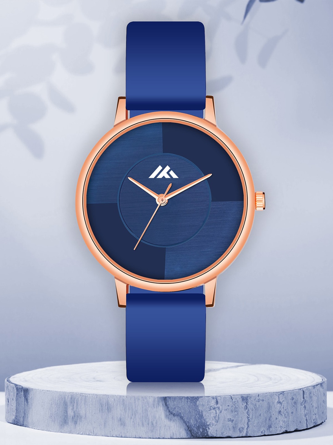 Shocknshop Women Round Analogue Watch MT540, Blue