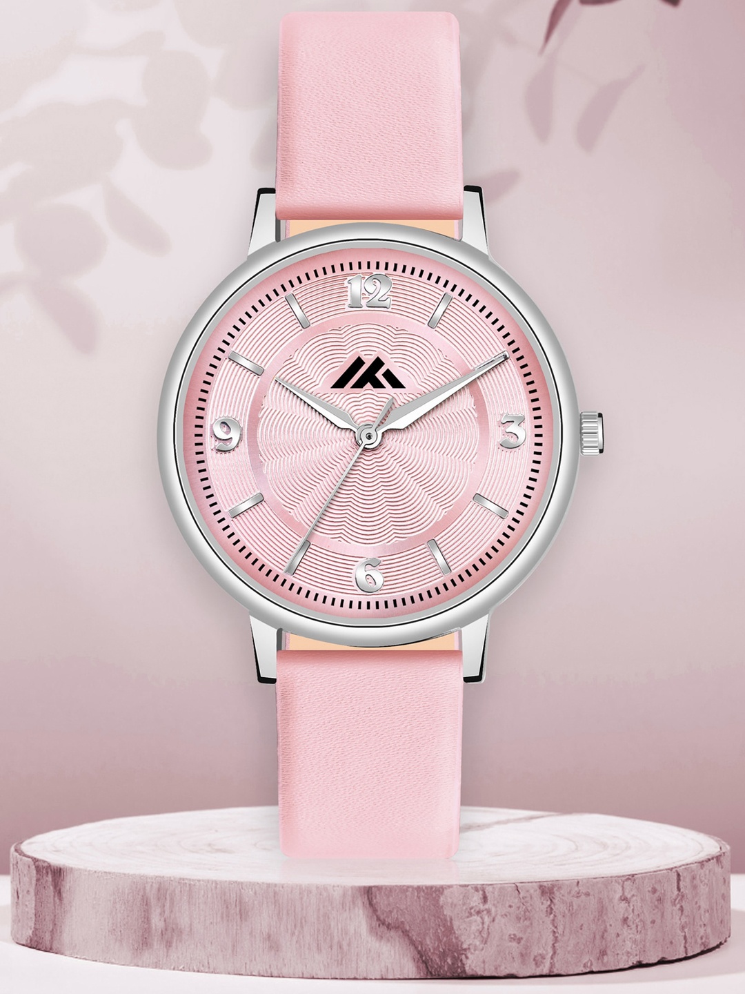 

Shocknshop Women Round Analogue Watch MT542, Pink
