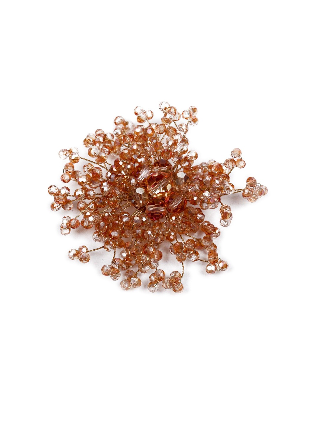 

ODETTE Orange Exquisite Clustered Brooch