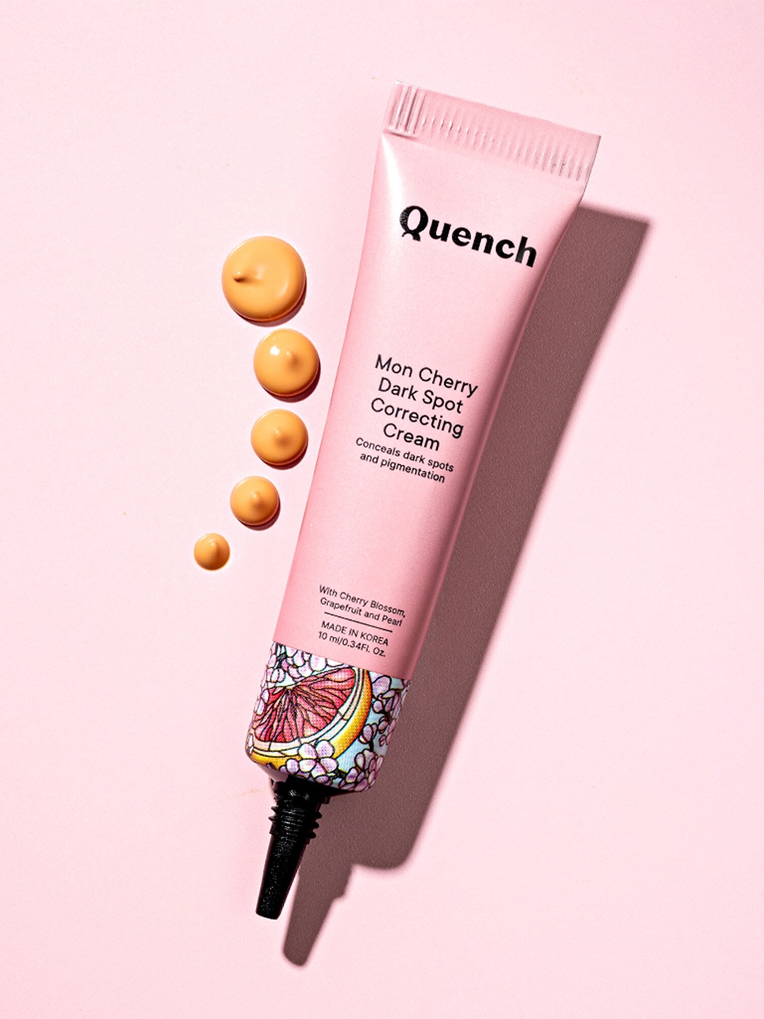 

Quench Mon Cherry Under Eye Color Corrector With Cherry Blossom 10ml - Peach