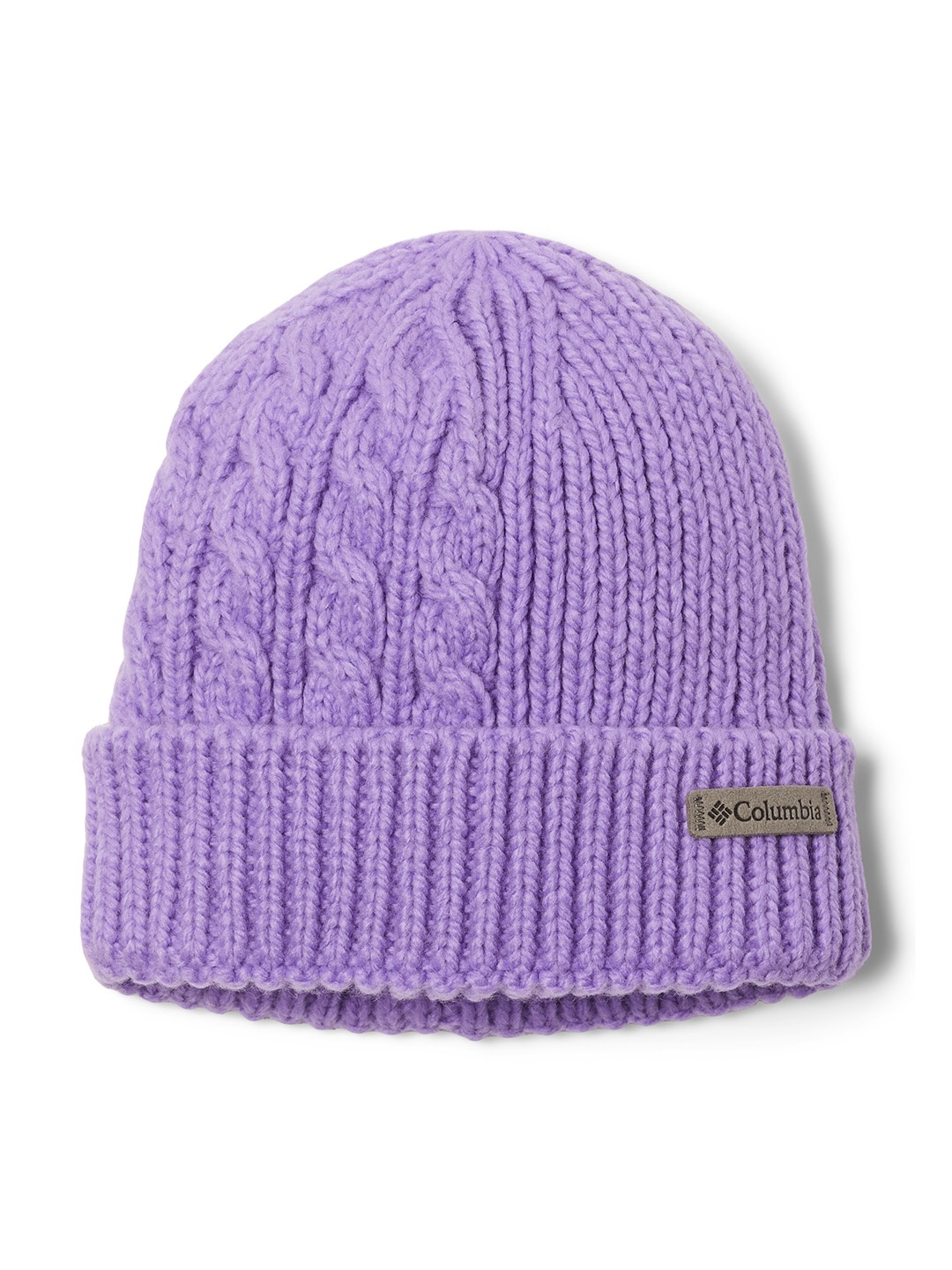 

Columbia Kids Agate Pass Cable Knit Trekking Beanie, Purple