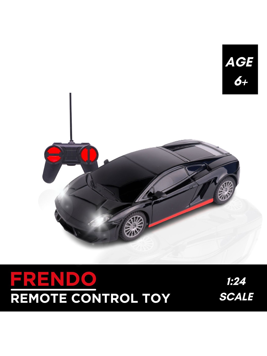 

Frendo Kids High Speed Rechargeable Car, Black