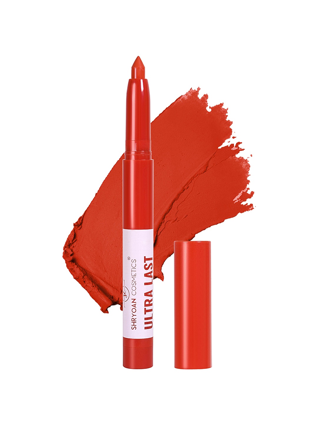 

SHRYOAN Ultra Last Light Weight Long Lasting Crayoan Lipstick - Lady Red-3.5g