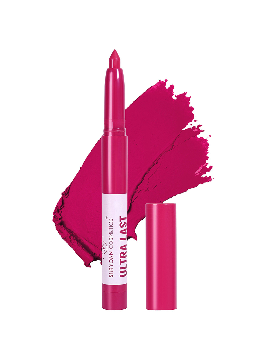 

SHRYOAN Ultra Last Light Weight Long Lasting Crayoan Lipstick - Pink Fever