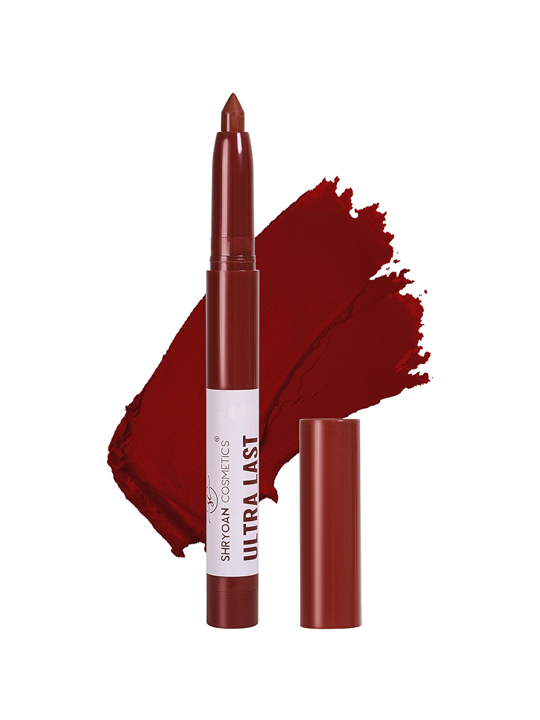 

SHRYOAN Ultra Last Revolving Crayon Lipstick - Murphy Wine 24, Red