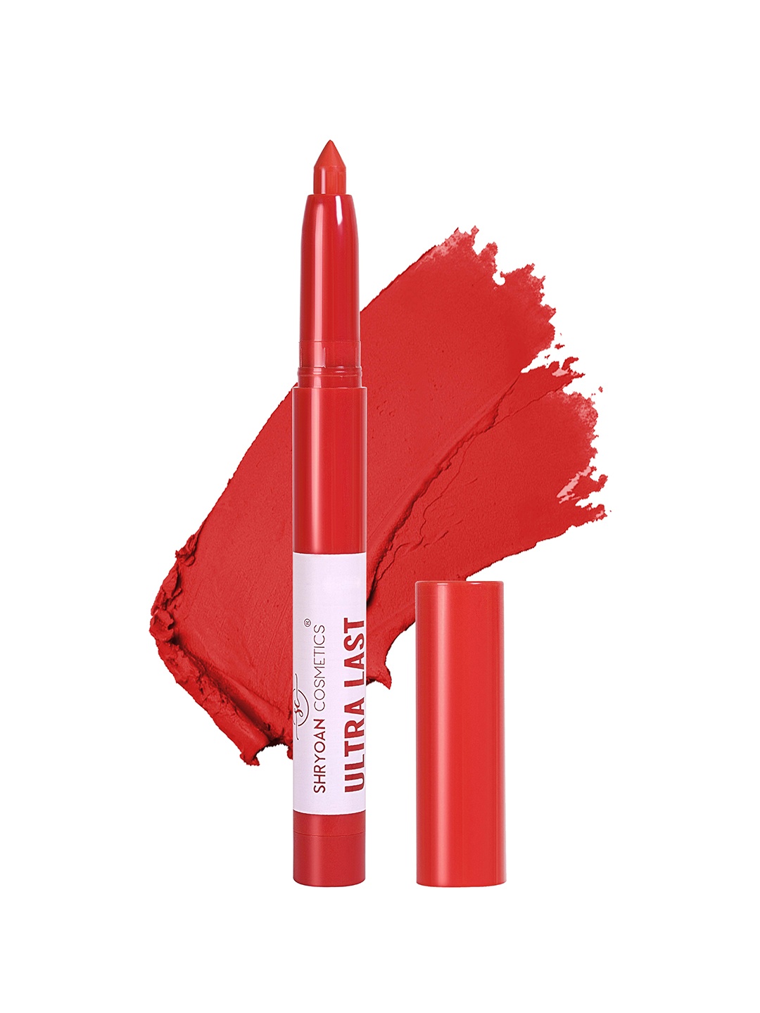 

SHRYOAN Ultra Last Light Weight Long Lasting Crayoan Lipstick - Tangy Red-3.5g