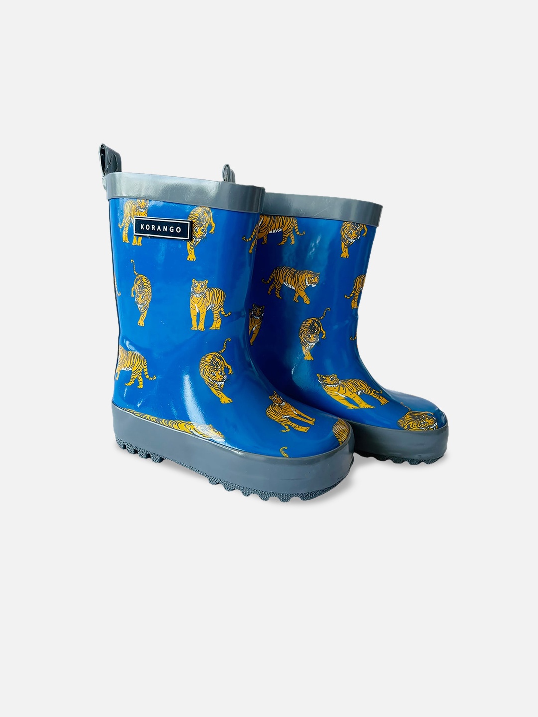

Little Surprise Box LLP Kids Printed Waterproof Rain Boots, Blue