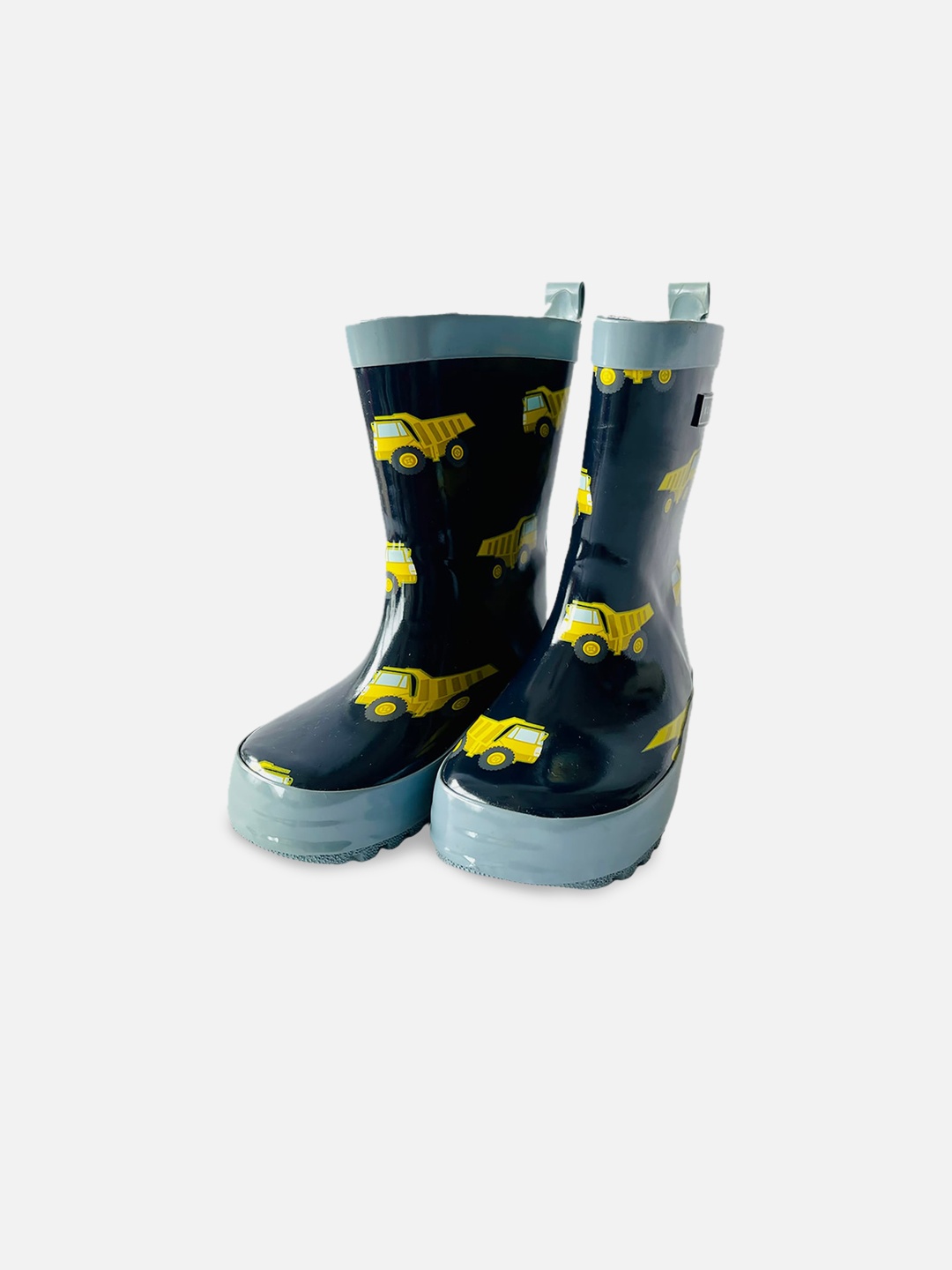 

Little Surprise Box LLP Kids Printed Waterproof Rain Boots, Navy blue