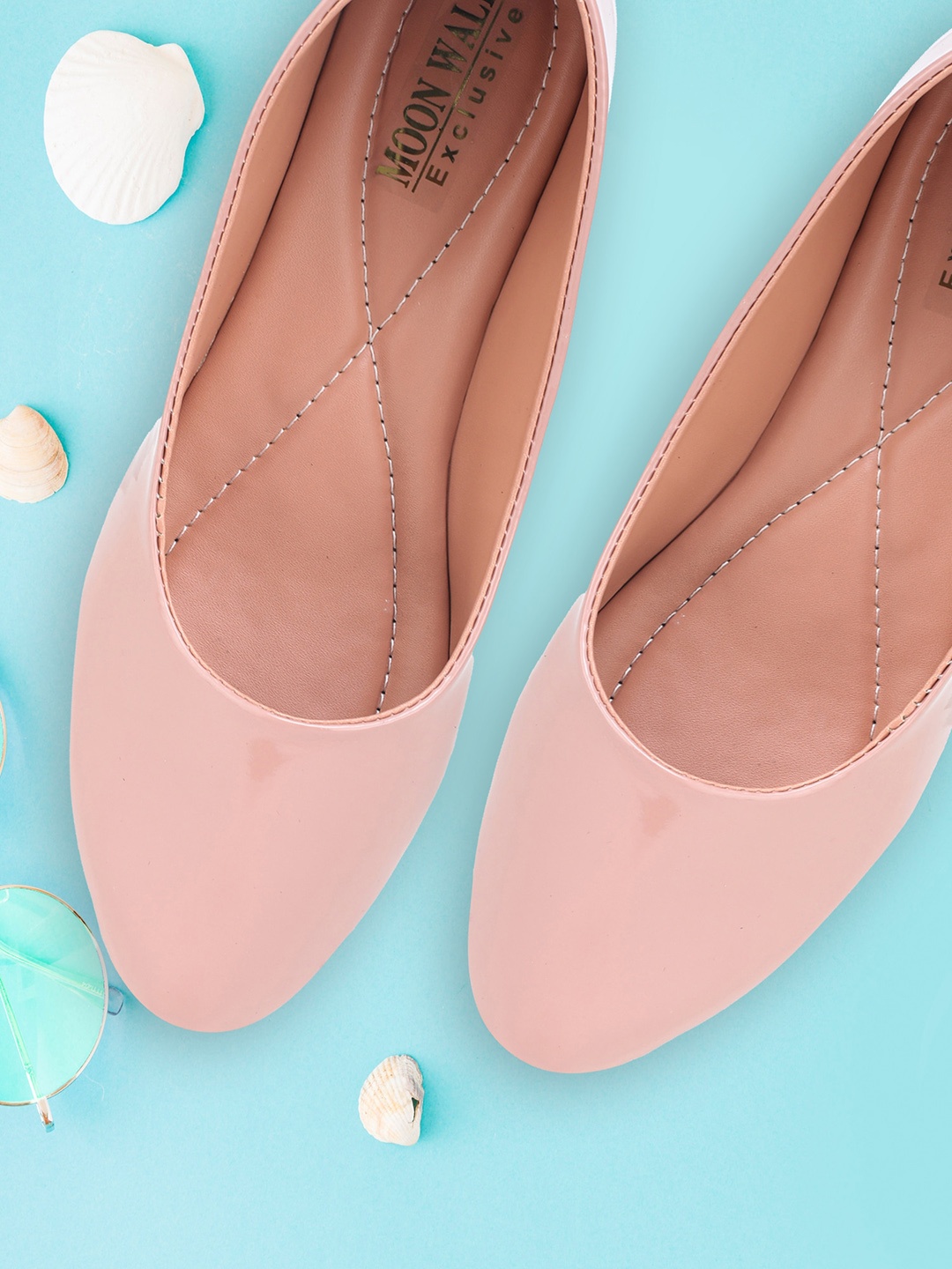 

Moonwalk Casual Ballerinas Flats, Pink