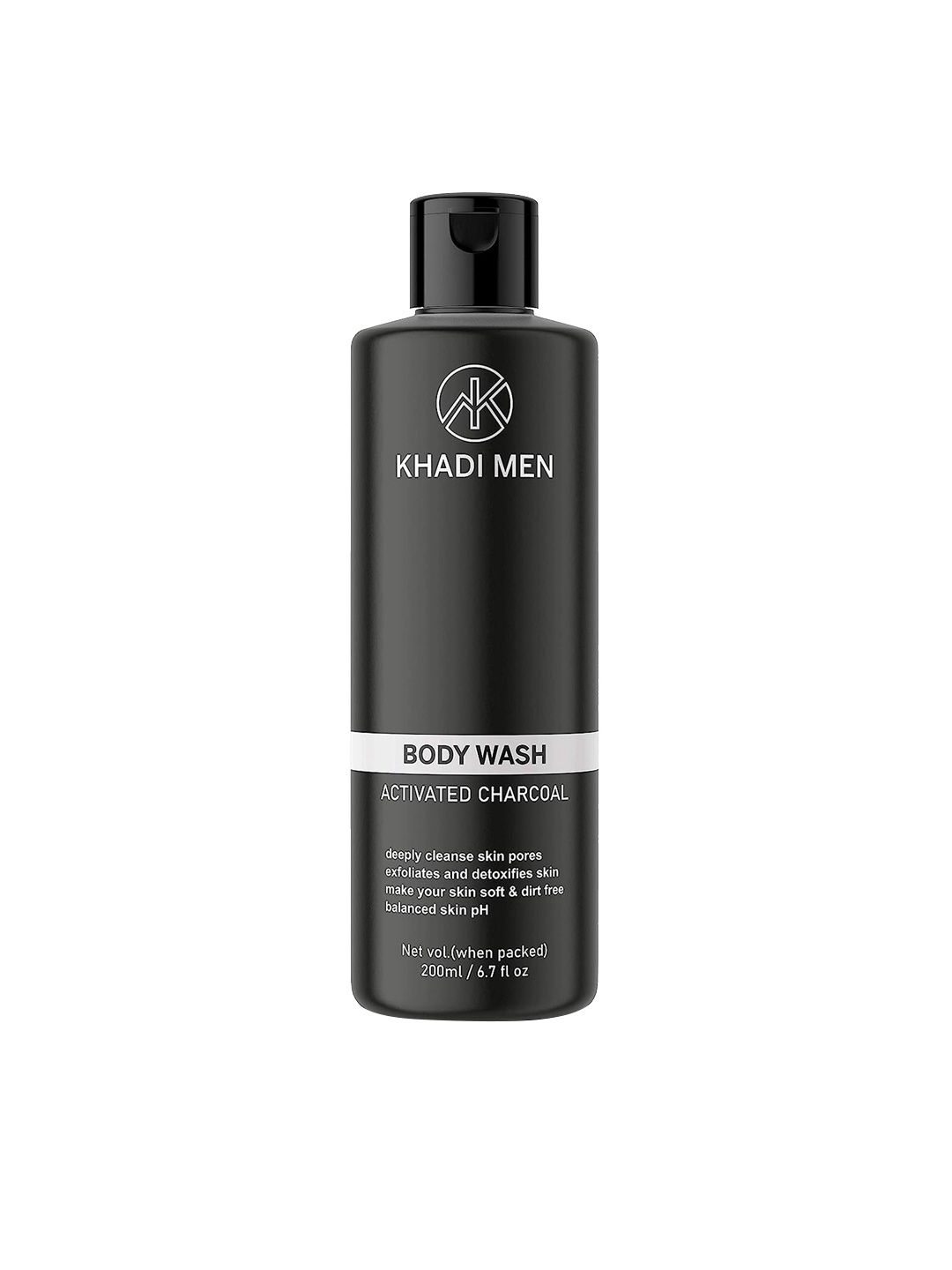 

Khadi Men Activated Charcoal Body Wash - 200ml, Black