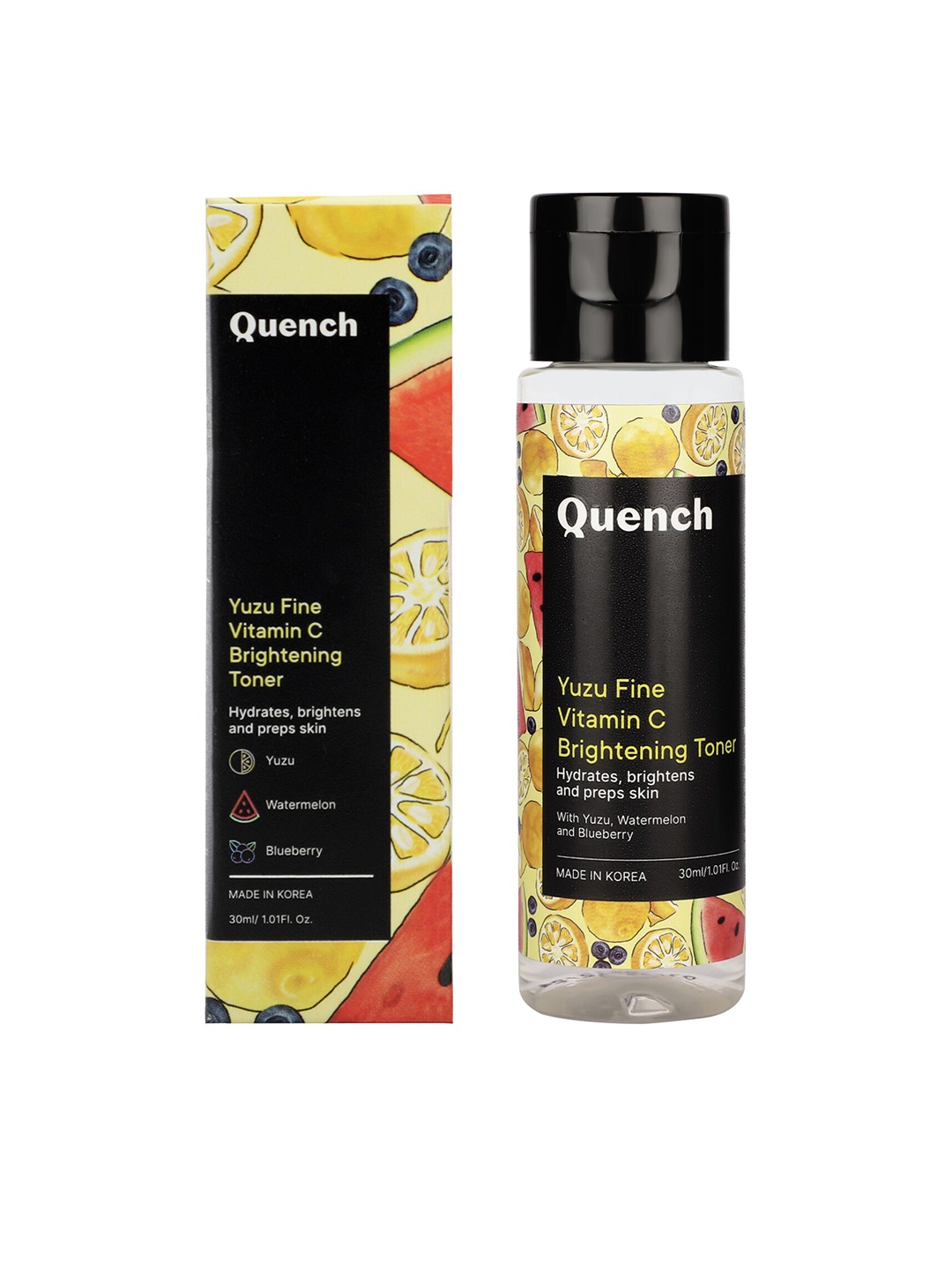 

Quench Yuzu Fine Vitamin C Brightening Toner - 30ml, Transparent