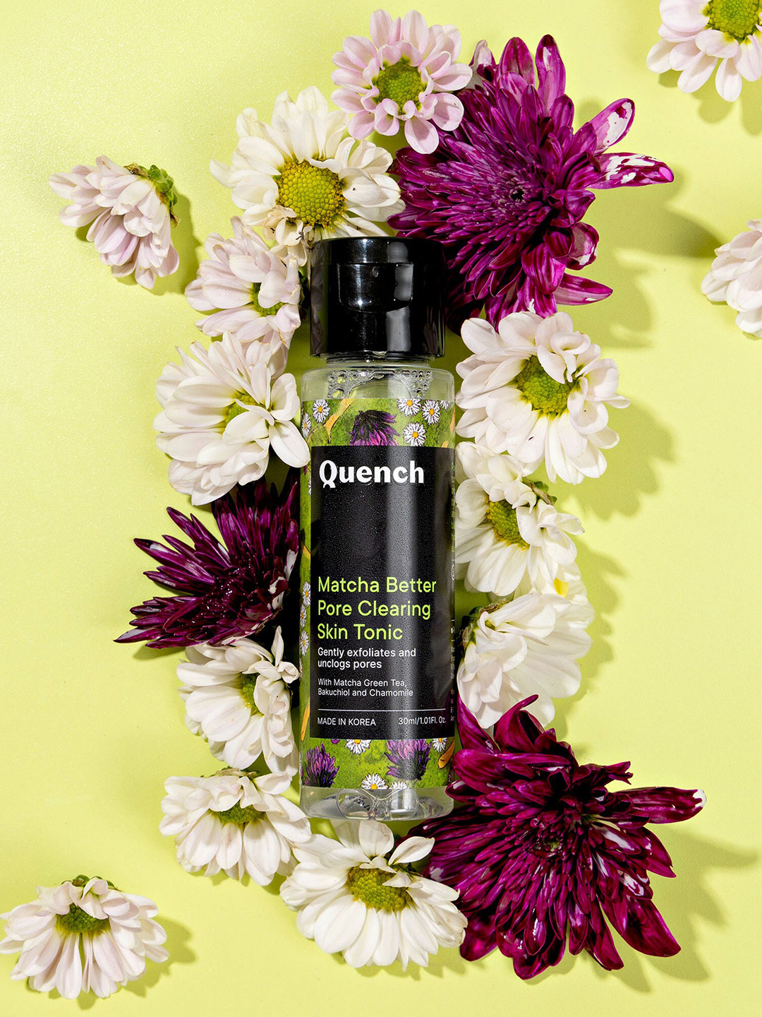 

Quench Matcha Better Pore Clearing Skin Tonic- 30ml, Transparent