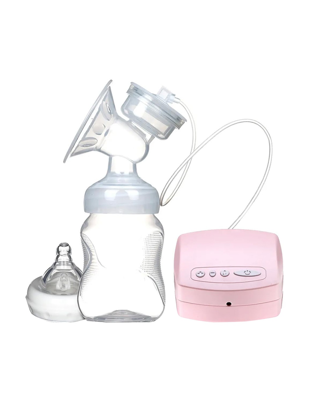 

BeyBee Kids Electric Breast Pumps 2 Modes & 9 Levels Suction BPA Free Breast Pump, Transparent