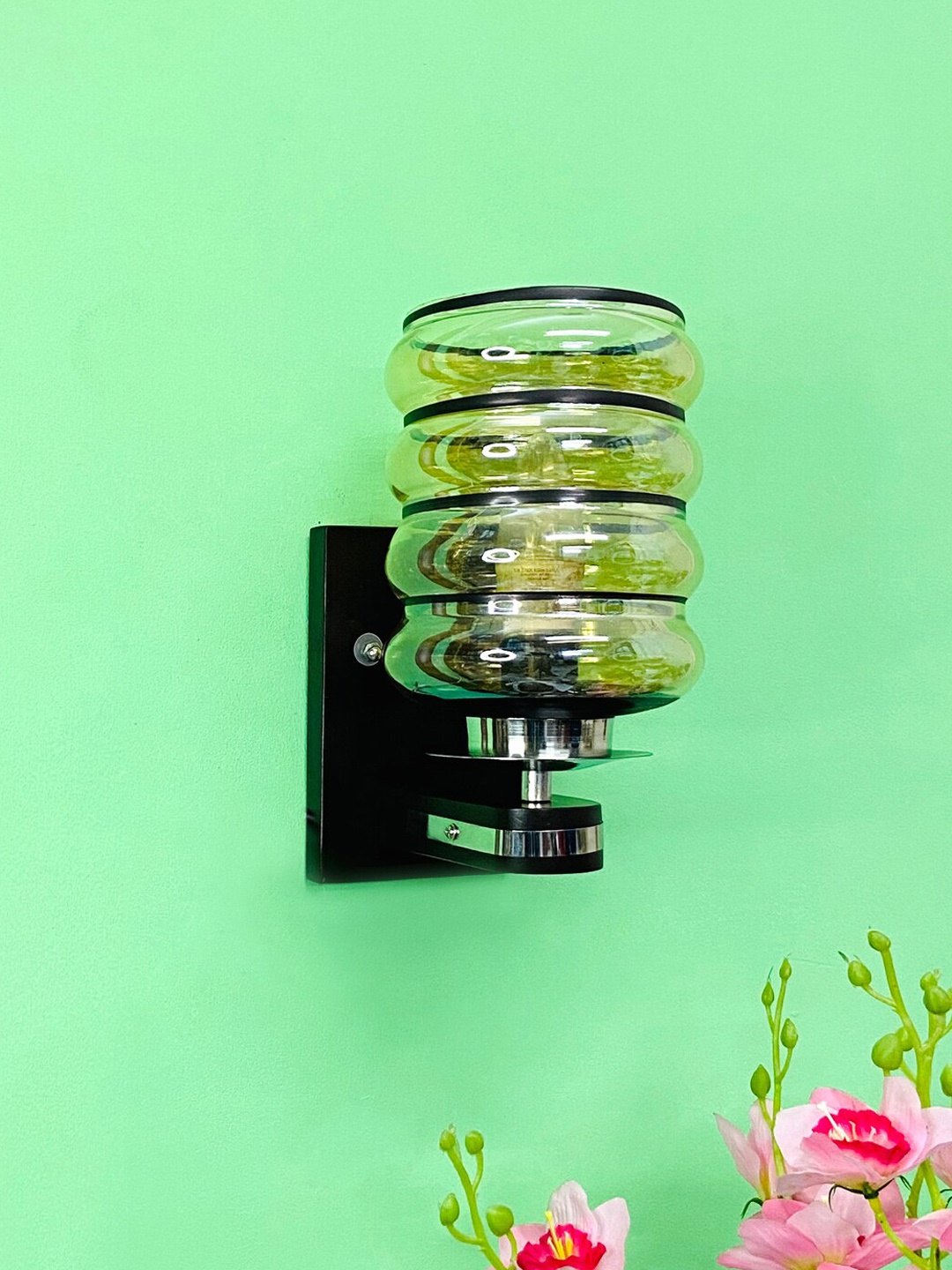 

foziq Brown Contemporary Wall Lamp