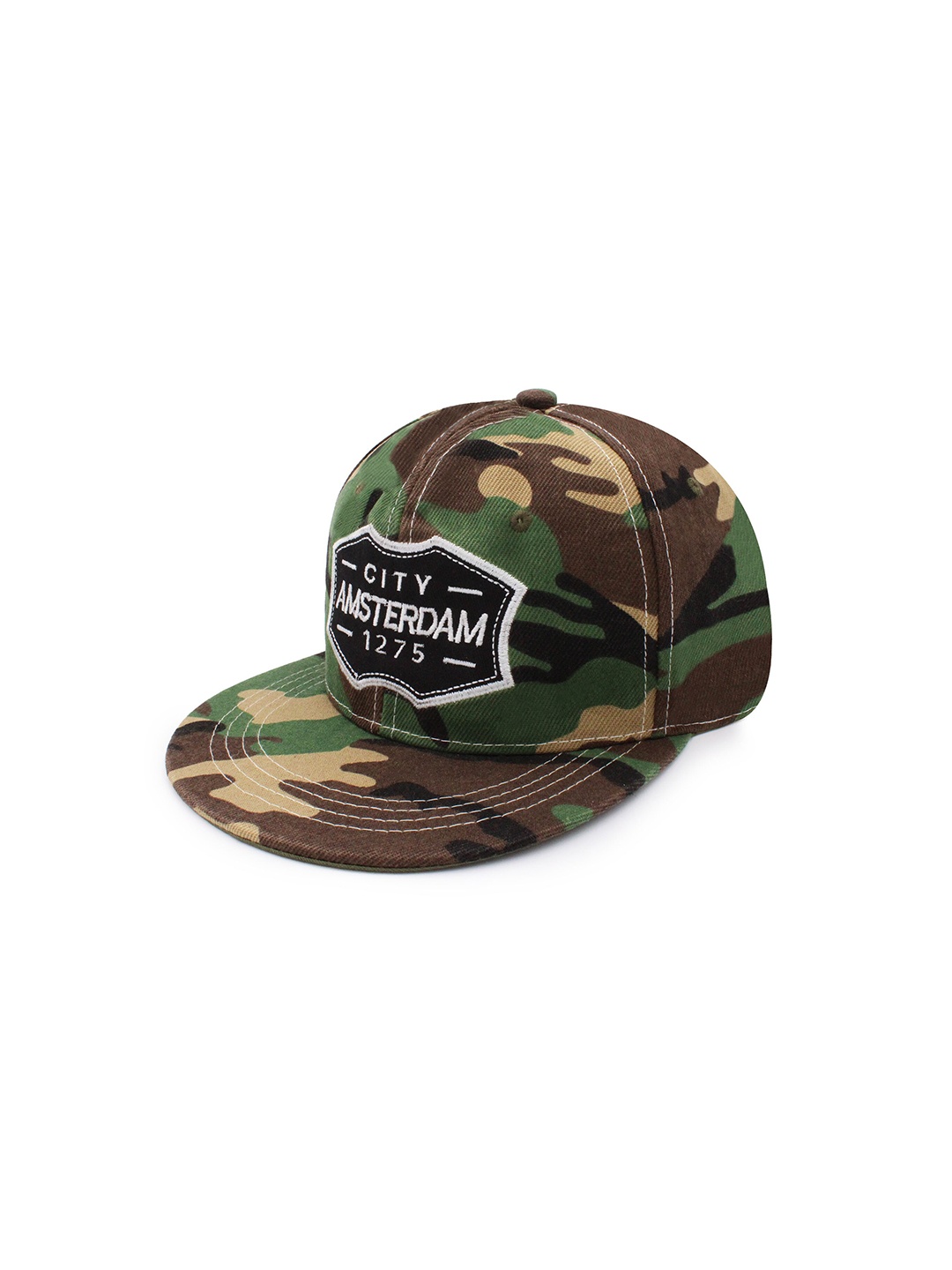 

JENNA Men Camouflage Baseball Cap, Green