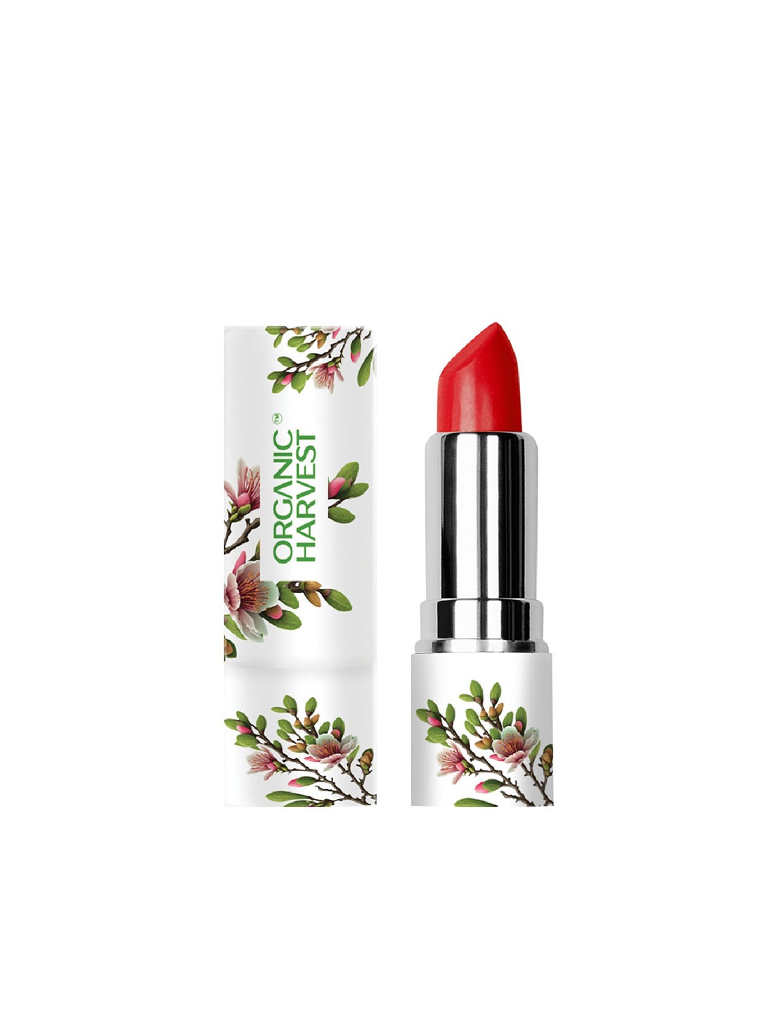

Organic Harvest Moisture Matte Long-Lasting Lipstick with Almond Oil - Maple Nude, Red