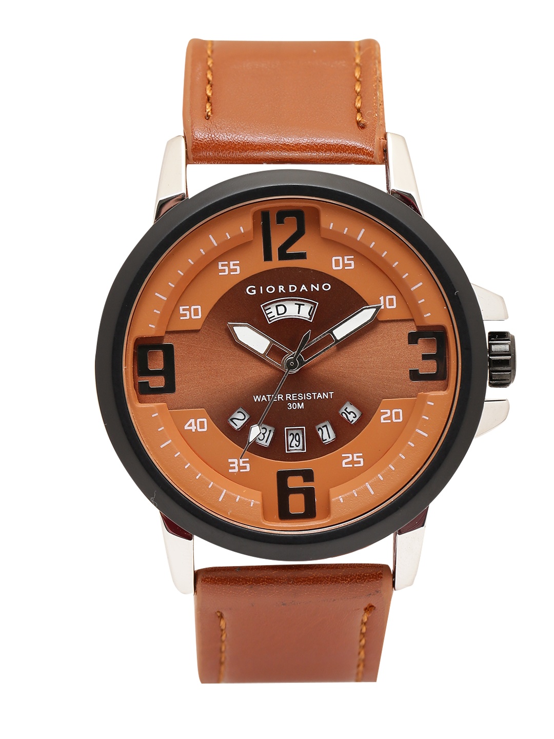 

GIORDANO Men Brown Analogue Watch C1055-01