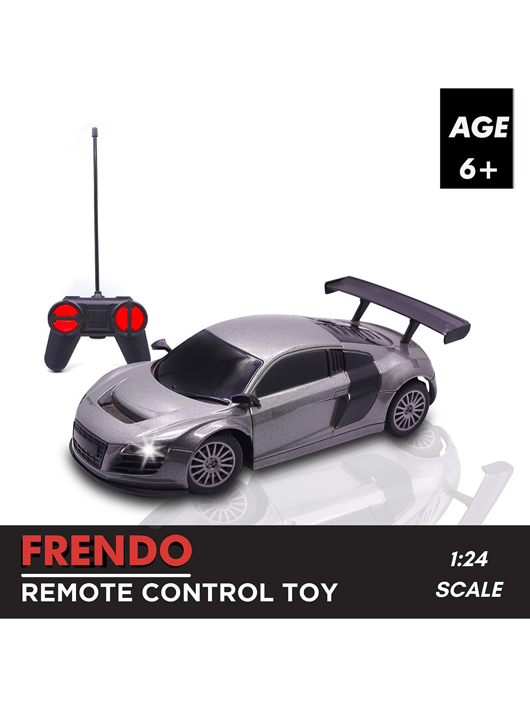 

Frendo Kids High Speed Rechargeable Car Toy Vehicles, Grey