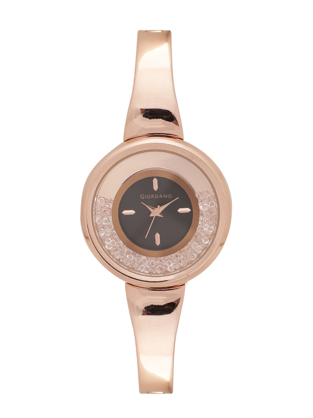 

GIORDANO Women Black Analogue Watch C2052-22