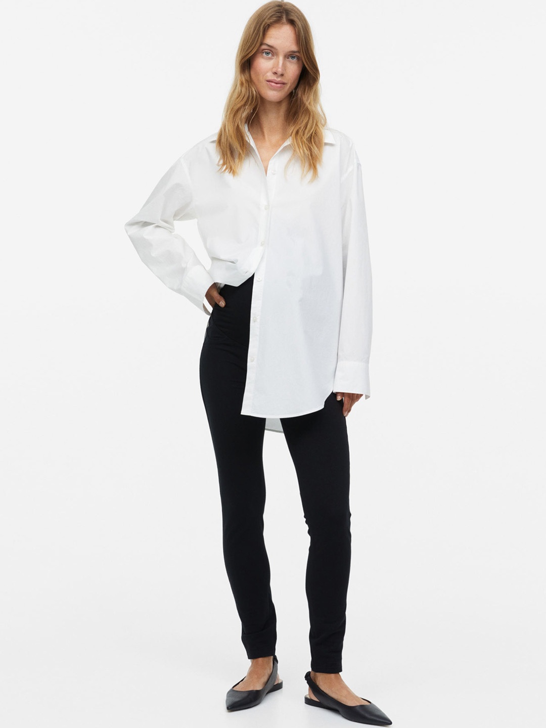 

H&M MAMA Treggings, Black