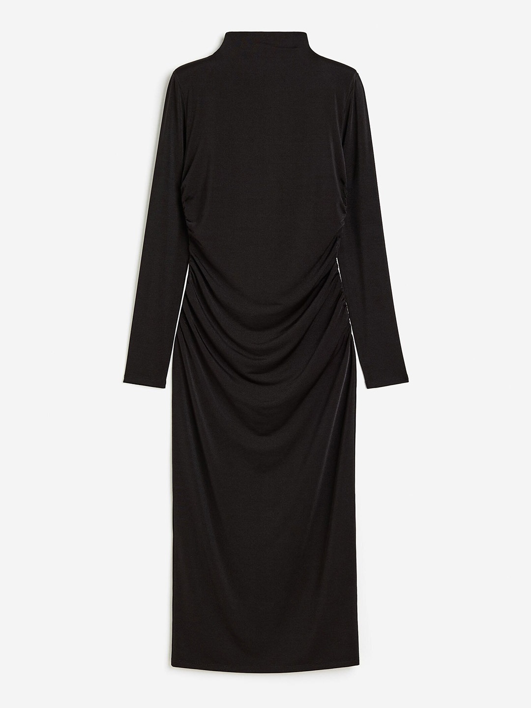 

H&M Women Draped Jersey Dress, Black