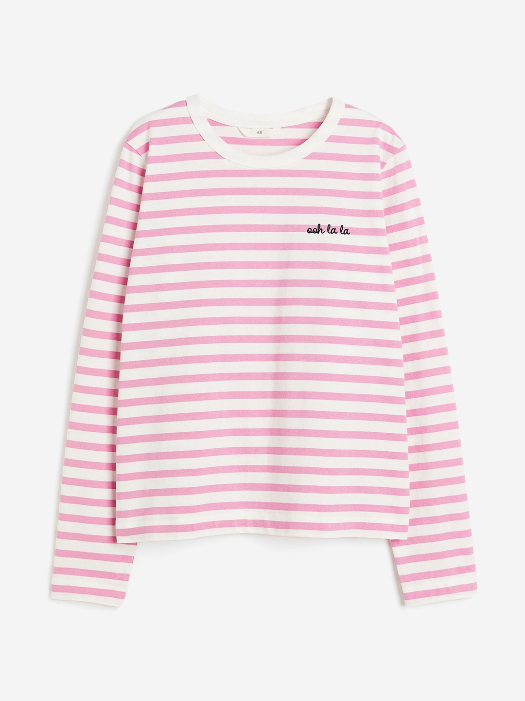 

H&M Women Cotton Jersey Top, Pink