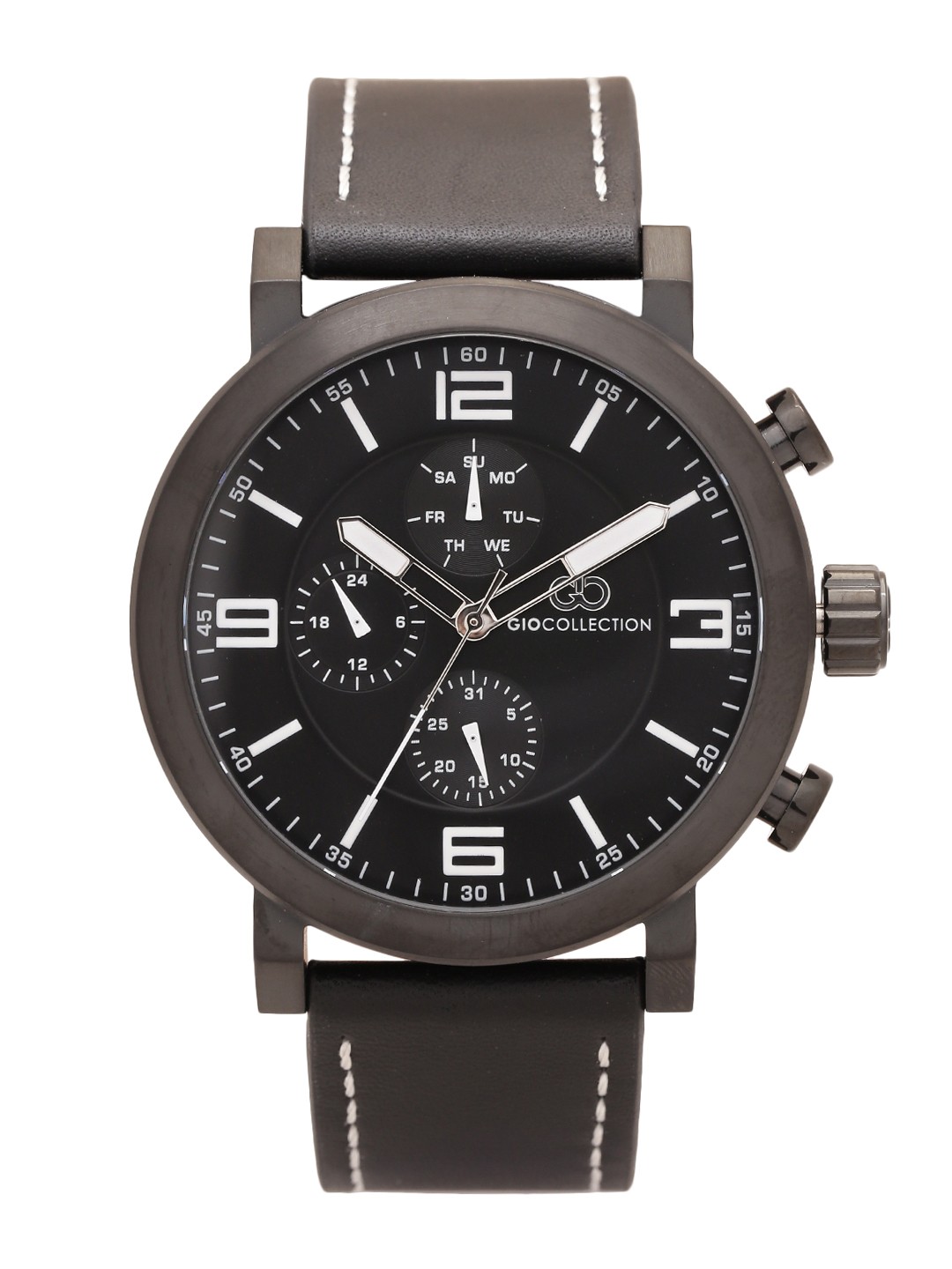 

GIO COLLECTION Men Black Analogue Watch G1035-01