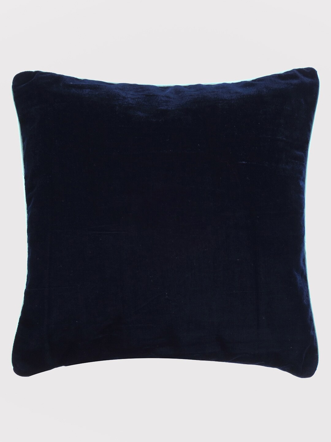 

OUSSUM Blue Velvet Square Cushion Cover