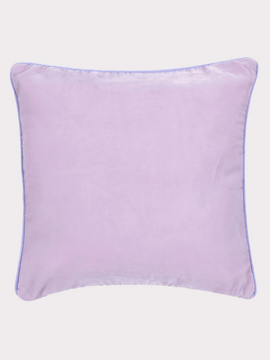 

OUSSUM Pink & Purple Velvet Square Cushion Cover