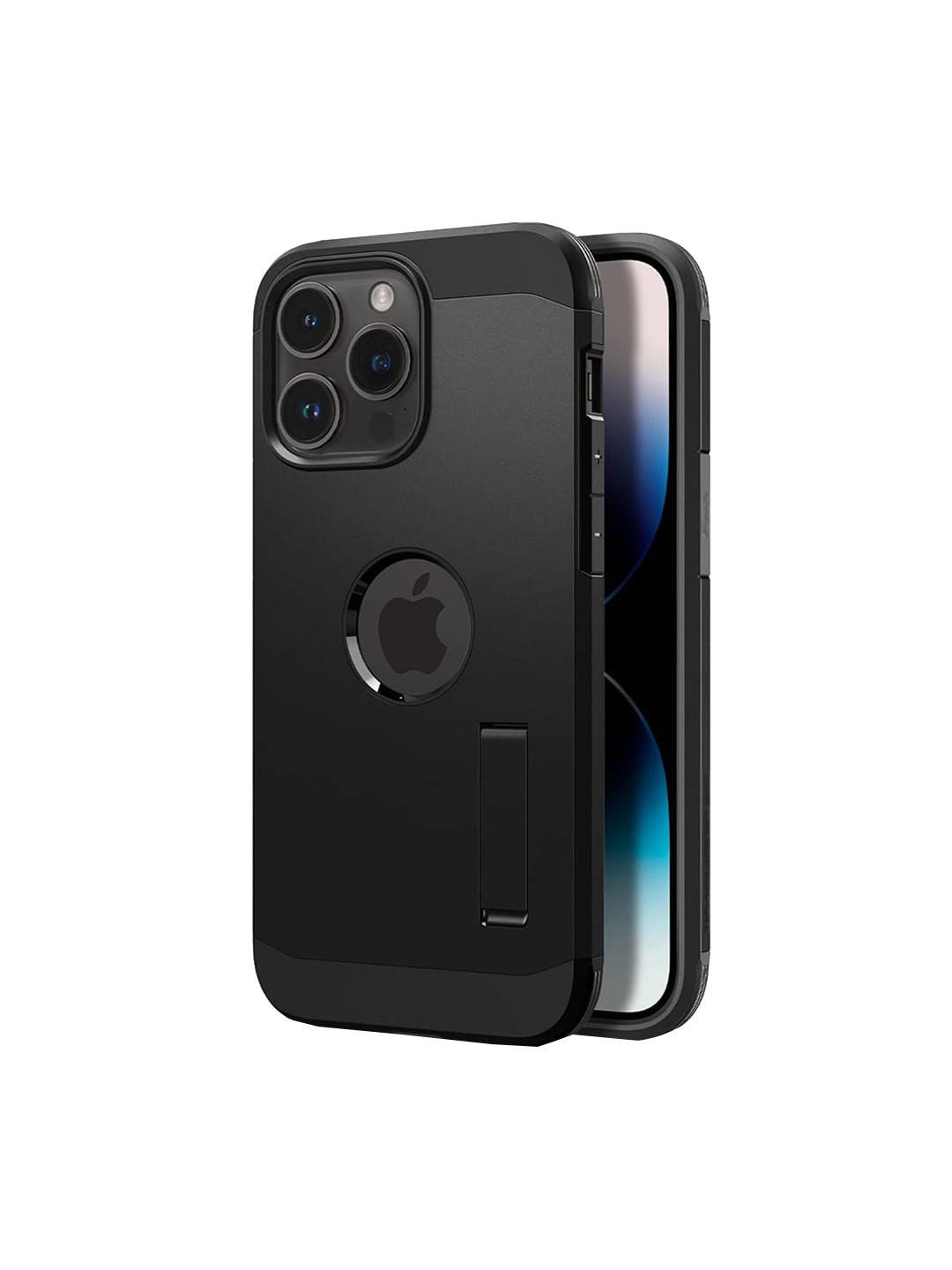 

TREEMODA Men Rugged Magsafe Armor iPhone 14 Pro Max Back Case, Black