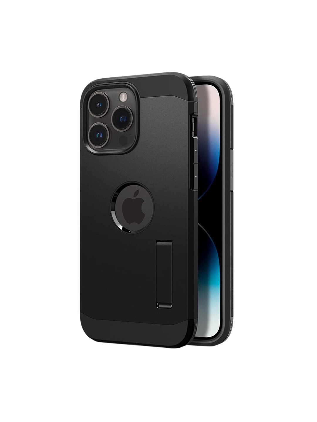 

TREEMODA Men Rugged Magsafe Armor iPhone 14 Pro Back Case, Black
