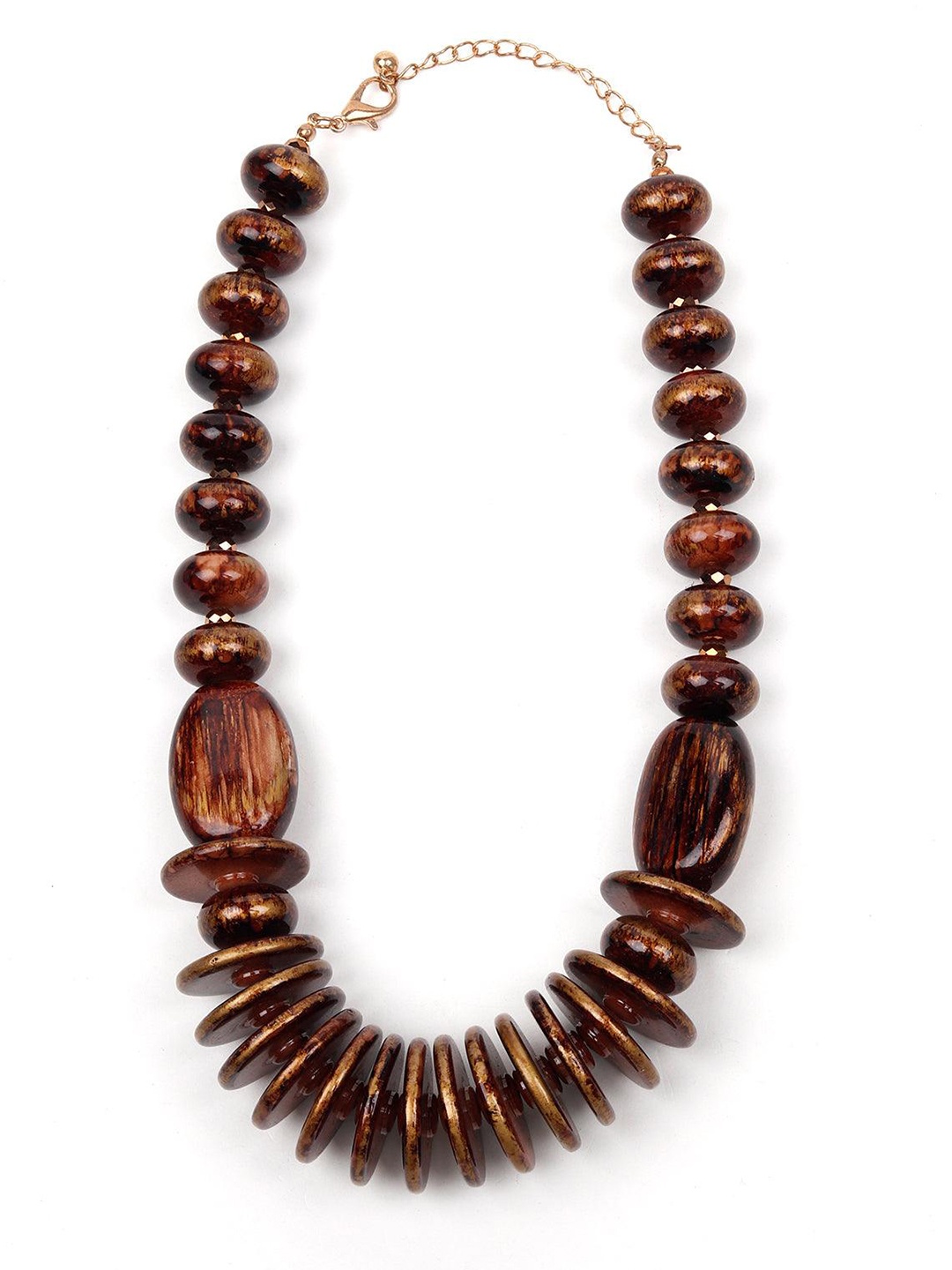 

ODETTE Beaded Statement Necklace, Gold