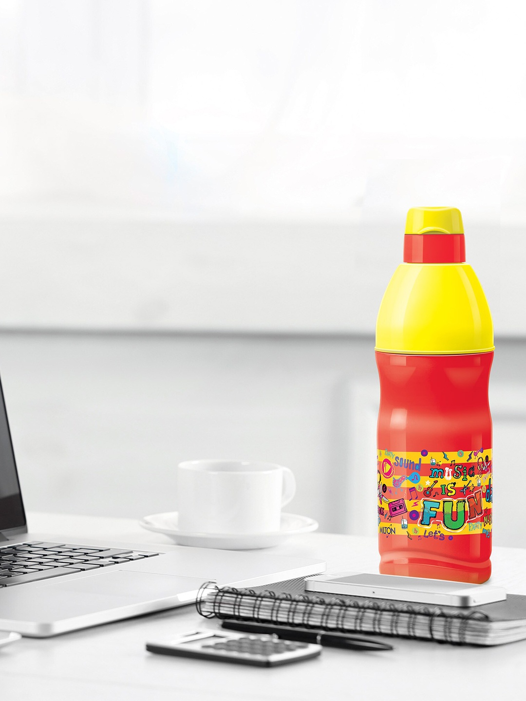 

Milton Kool Buddy 600 Red Insulated Water Bottle 600 ml