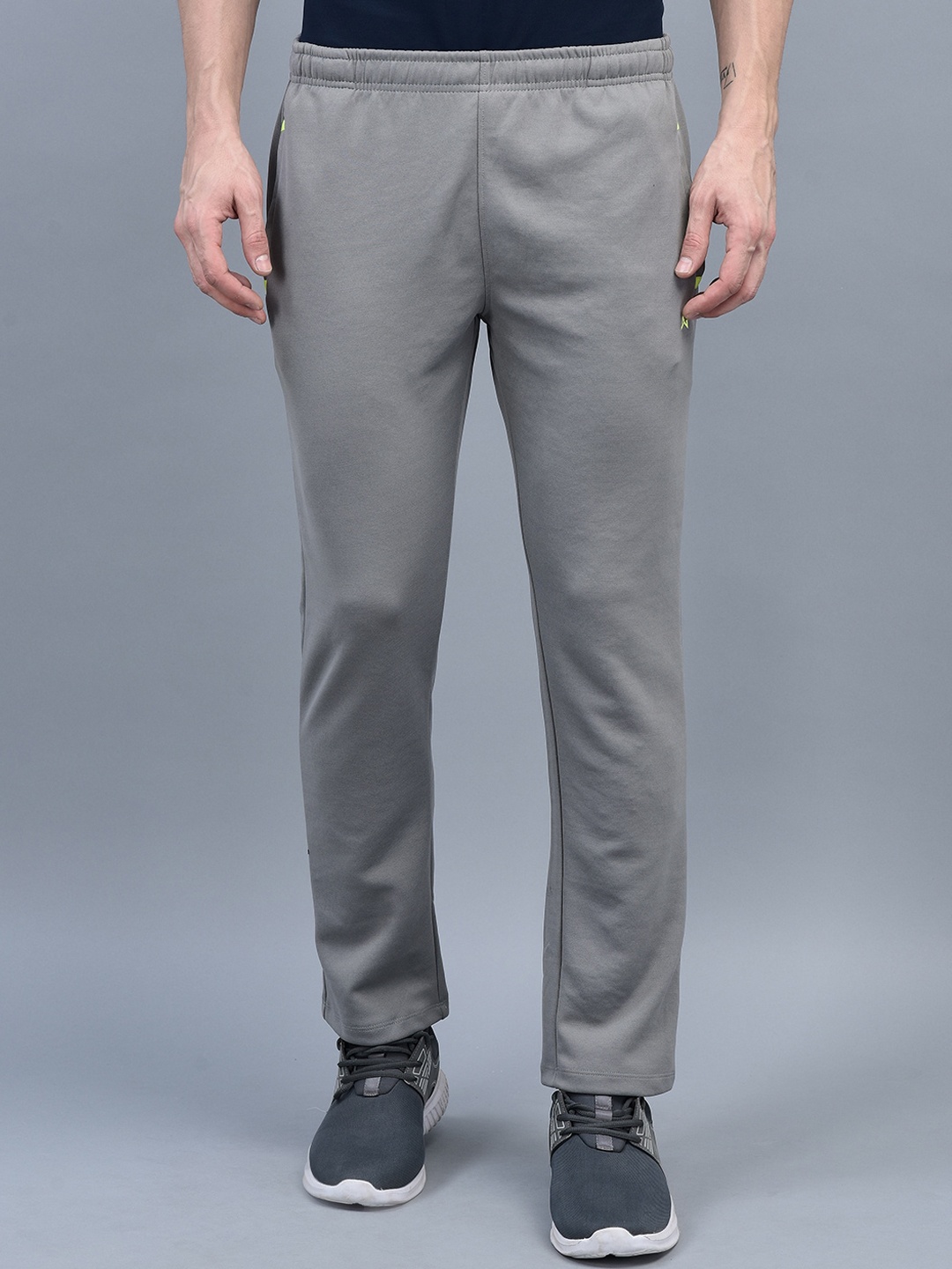 

Force NXT Men Anti-Viral Anti-Odour Cool Sports Track Pants, Grey