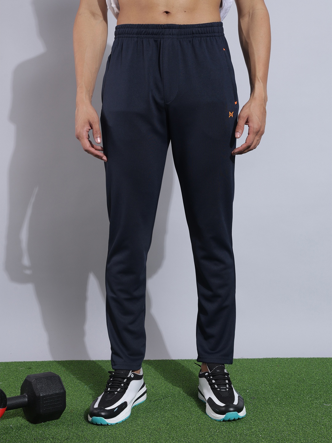 

Force NXT Men Anti-Viral Anti-Odour Sports Track Pants, Blue