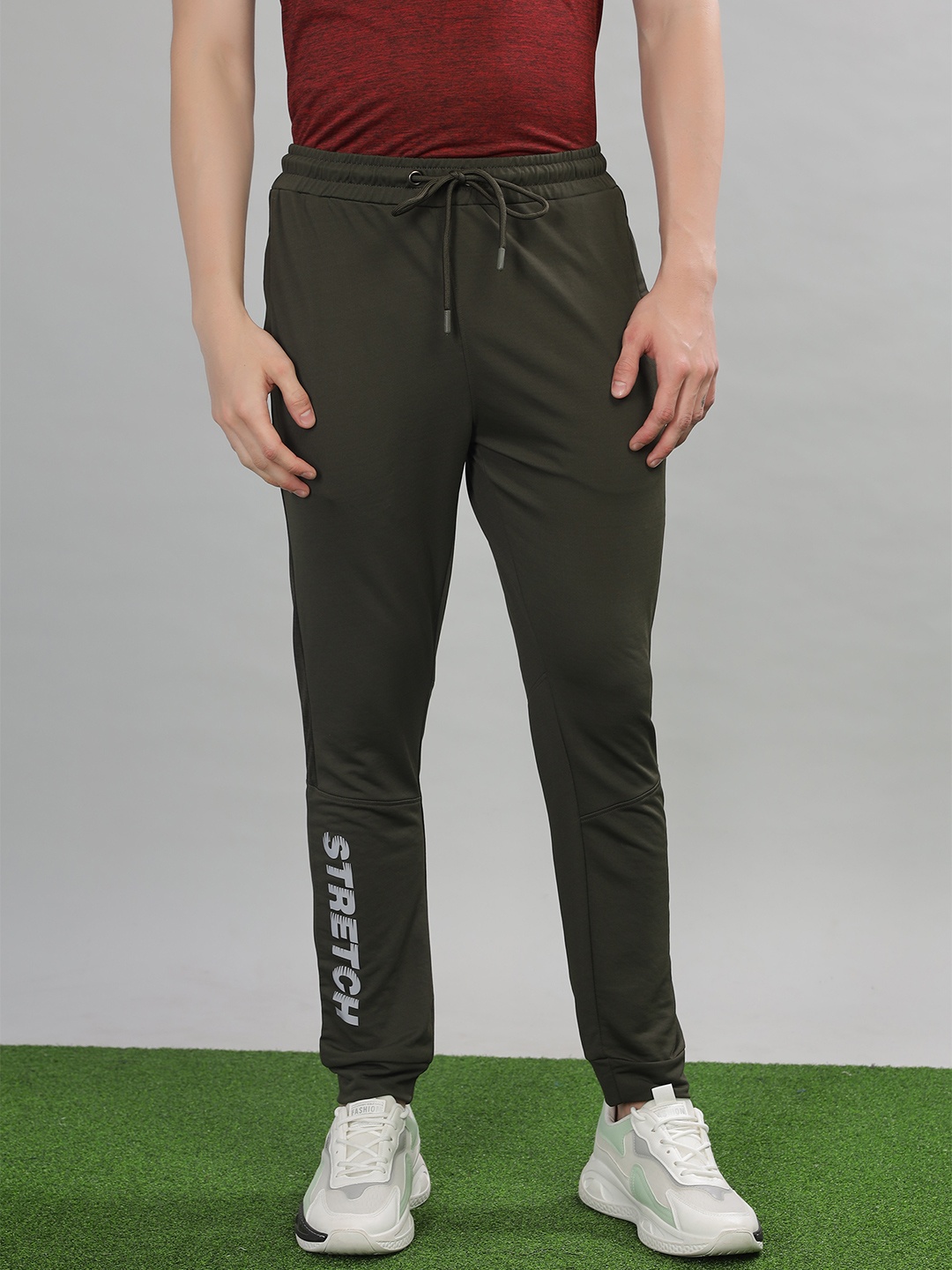

Force NXT Men Anti-Viral Anti-Odour Cool Sports Joggers, Olive