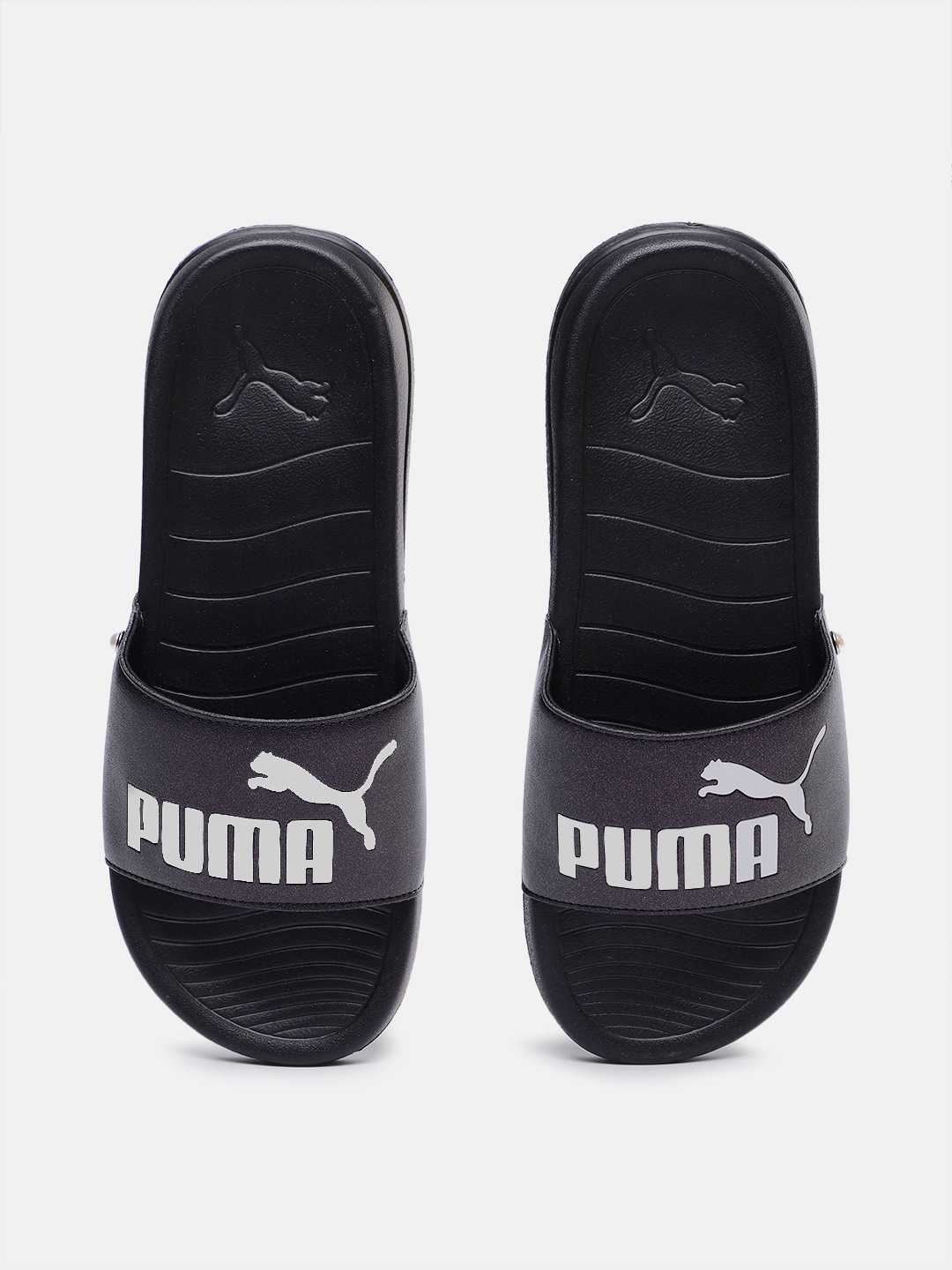 

Puma Unisex Popcat 20 Regency Romance Embellished Sliders, Black