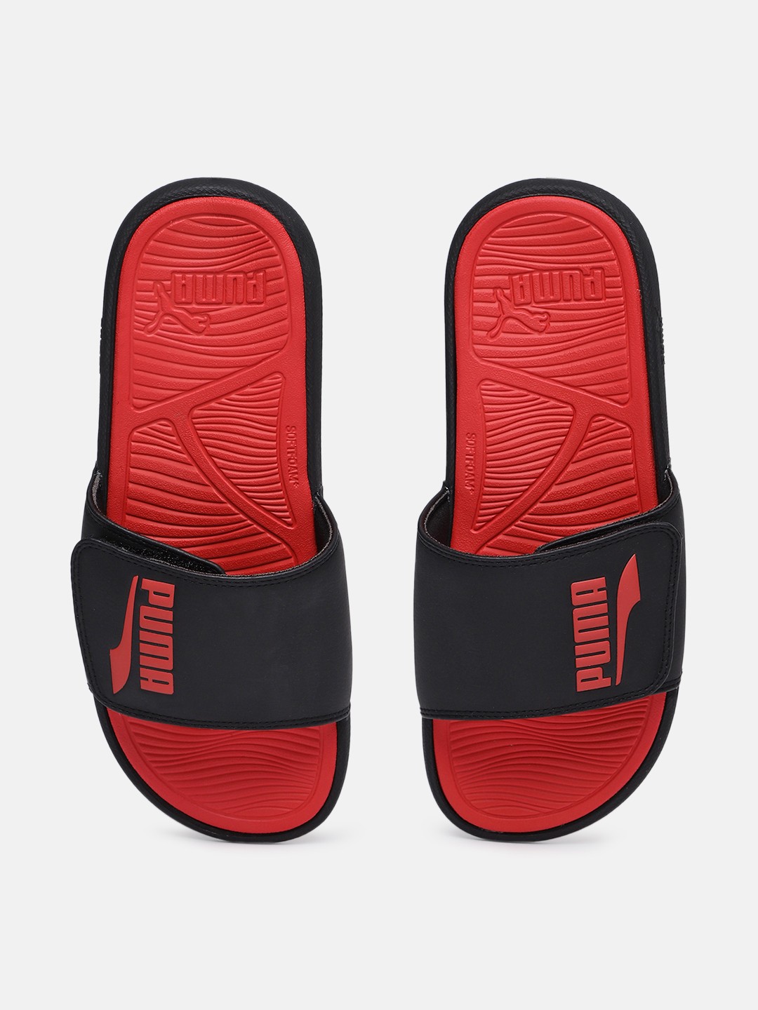 

Puma Unisex Cool Cat 2.0 Printed Sliders, Black