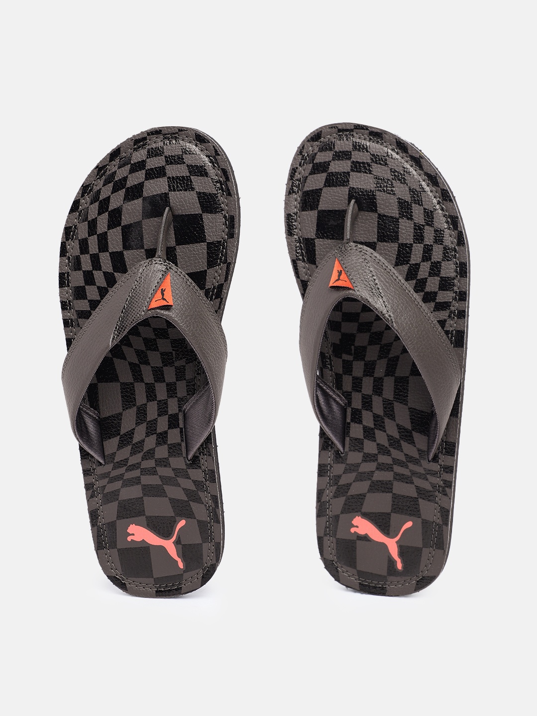 

Puma Men Ketava Pro Printed Thong Flip-Flops, Grey