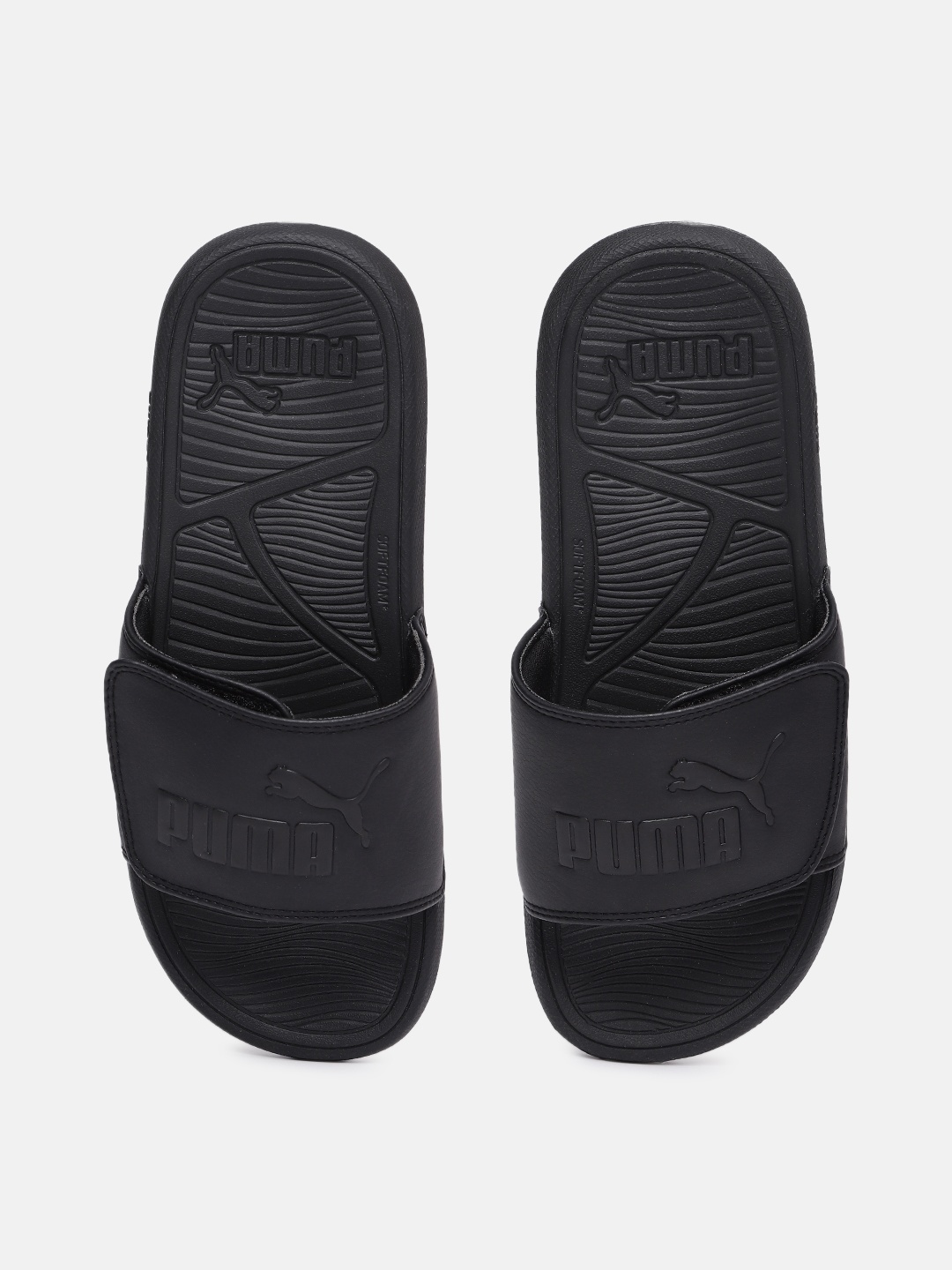 

Puma Unisex Cool Cat 2.0 Printed Sliders, Black