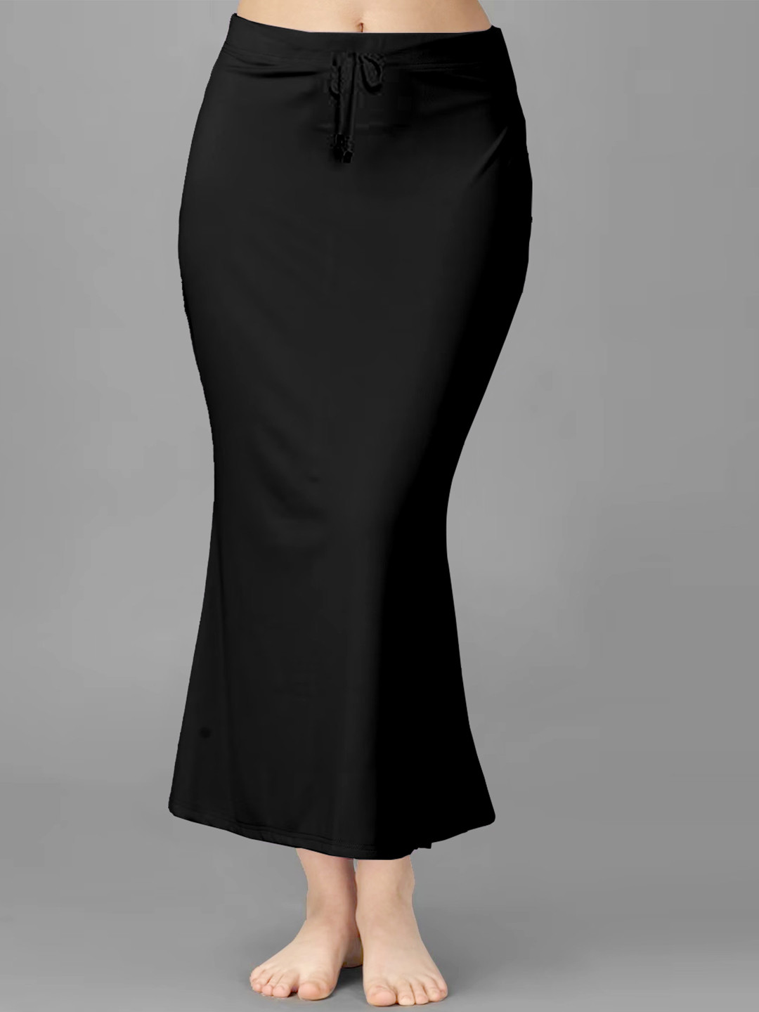 

Trendmalls Mid-Rise Slim-Fit Saree Shapewear, Black