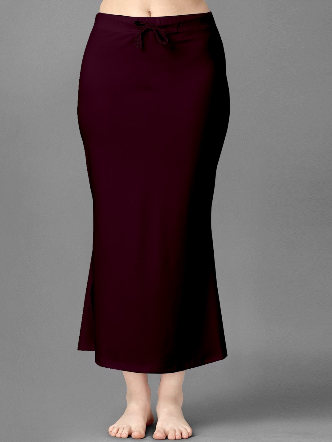 

Trendmalls Cotton Saree Shapewear, Maroon