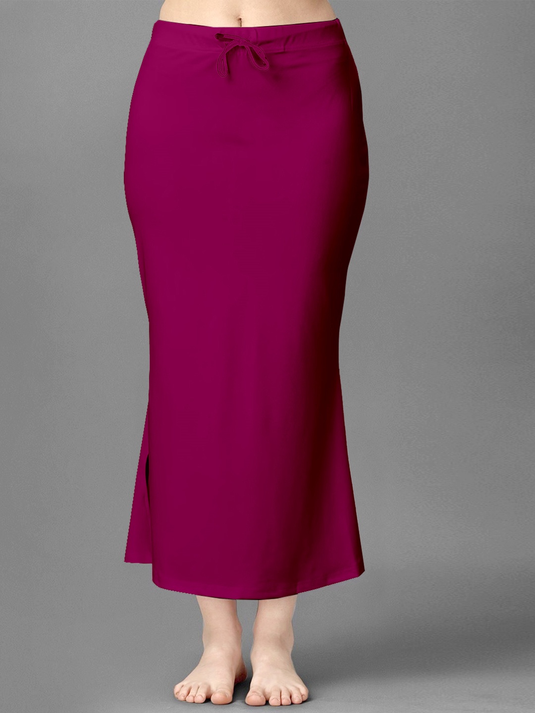 

Trendmalls Mid-Rise Slim-Fit Cotton Saree Shapewear, Magenta