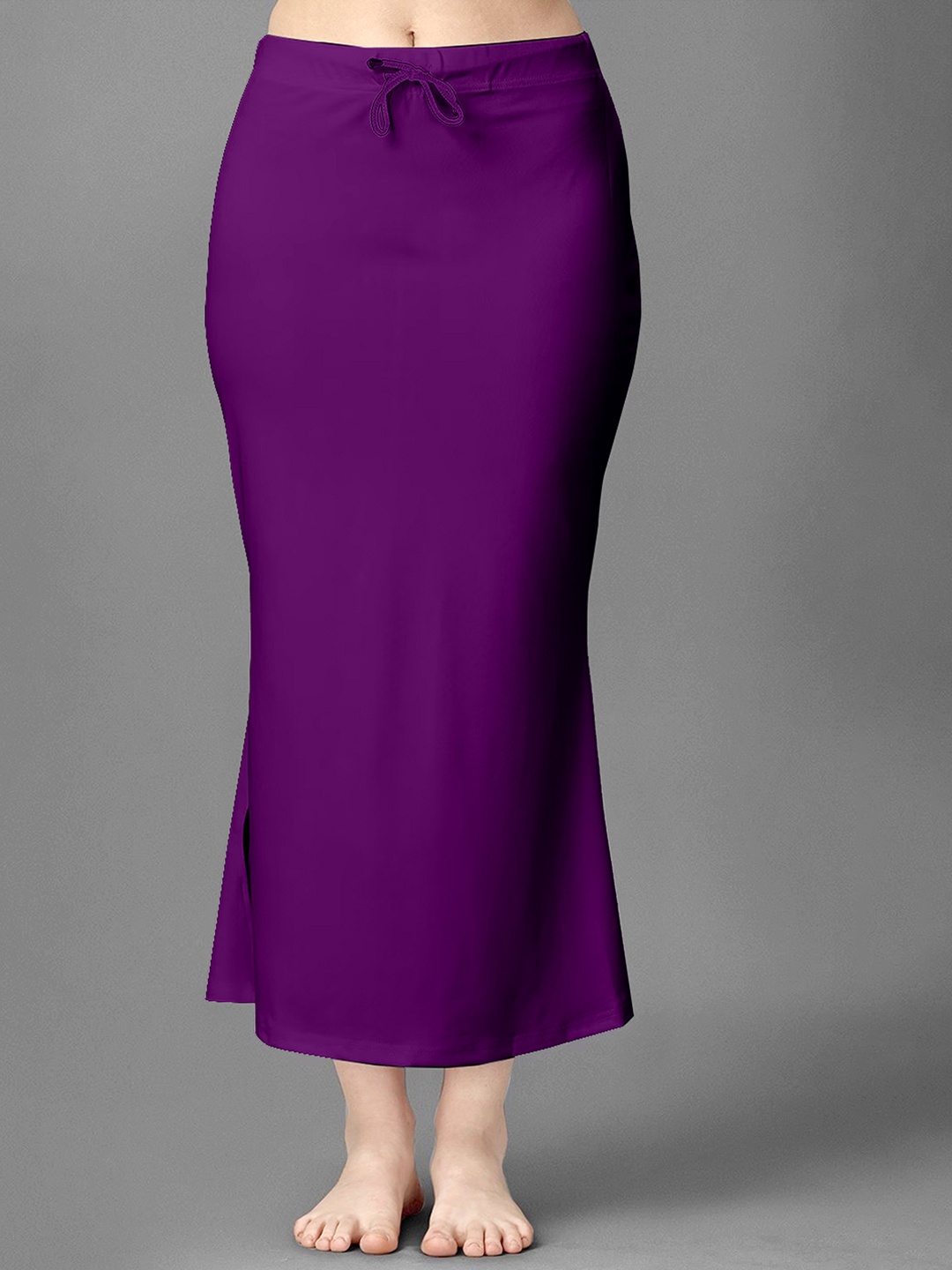 

Trendmalls Mid-Rise Slim-Fit Cotton Saree Shapewear, Lavender