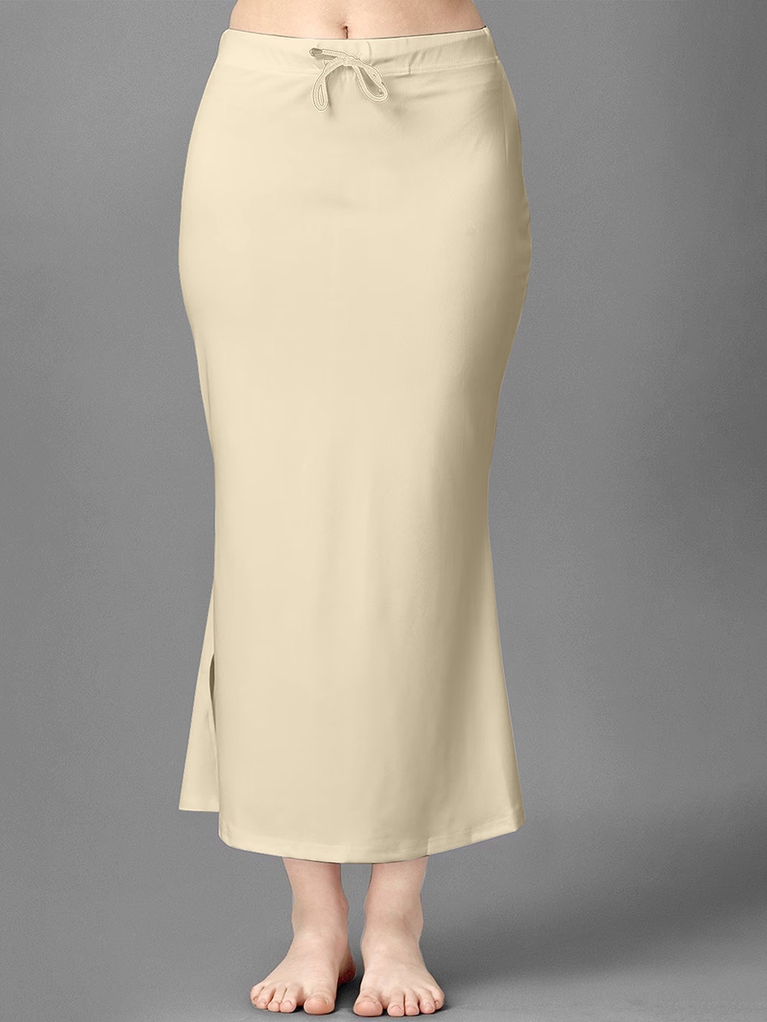 

Trendmalls Mid-Rise Slim-Fit Cotton Saree Shapewear, Beige