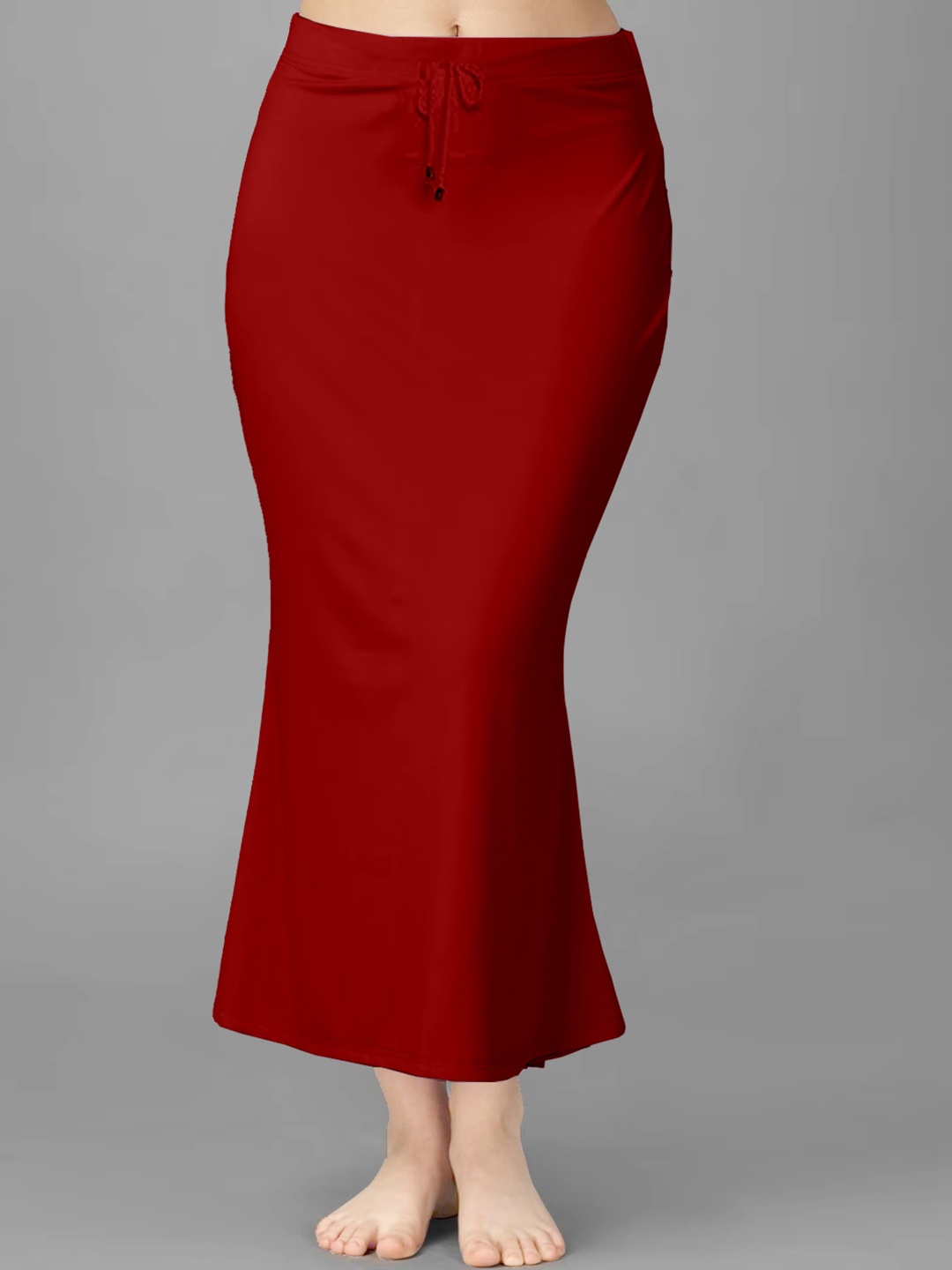 

Trendmalls Mid-Rise Slim-Fit Cotton Saree Shapewear, Maroon